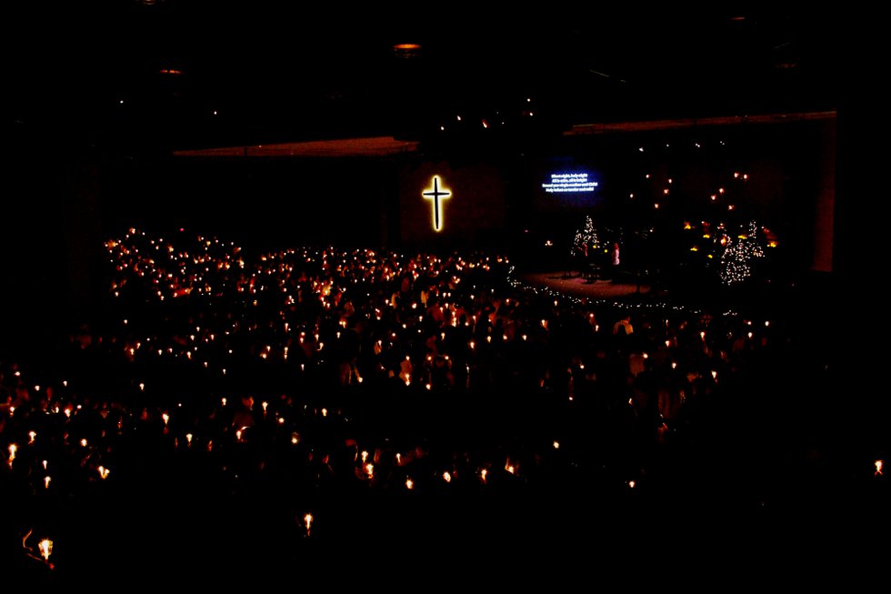 Valleydale Christmas Eve candlelight 2015