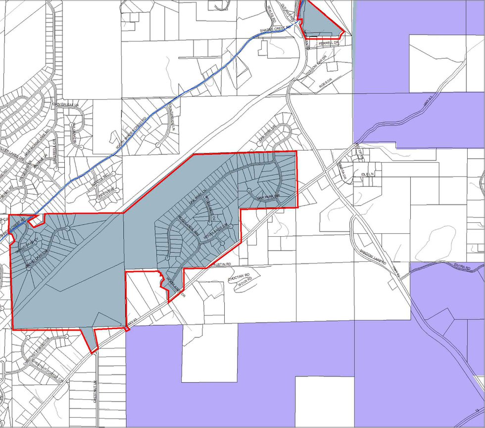 Students in the Woodlands and Grand Oaks areas may have to move from South Shades Crest to Trace Crossings.