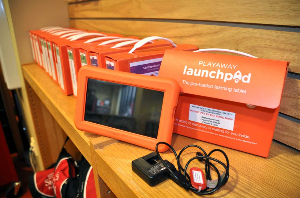 launchpad tablets at library