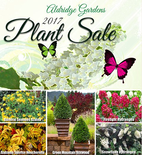 Aldridge Gardens 2017 Plant Sale