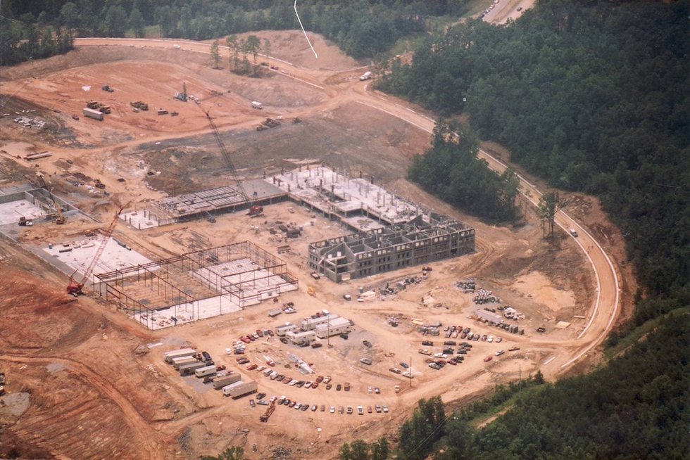 Hoover High construction June 1993-2.jpg
