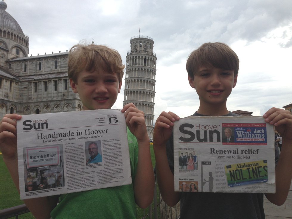 Summerfunphoto1- Leaning tower of Pisa