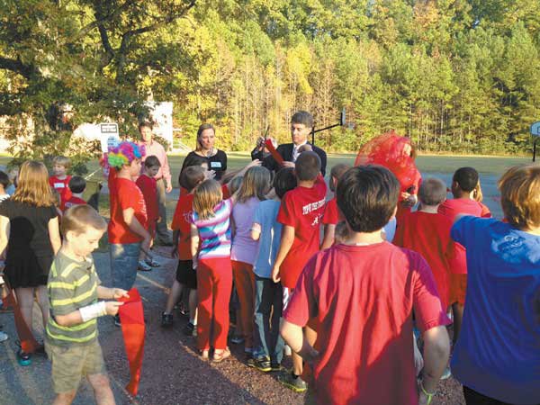12 Shades Mountain Elementary completes its field project