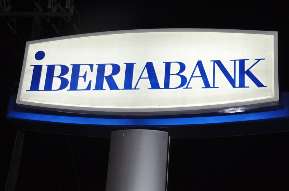 IberiaBank sign