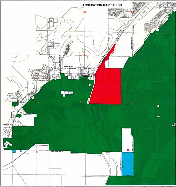 Freshwater Land Trust annexation map