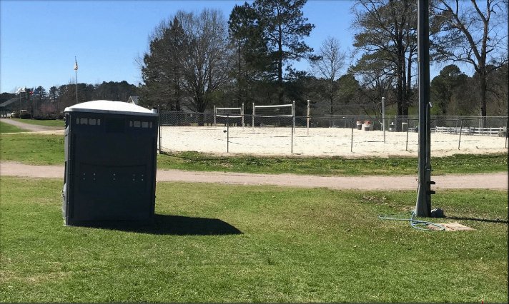 Veterans Park sand volleyball courts