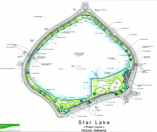Star Lake Phase 1 layout Oct 2018