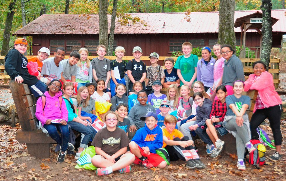 Prince of Peace students visit YMCA’s Camp Cosby