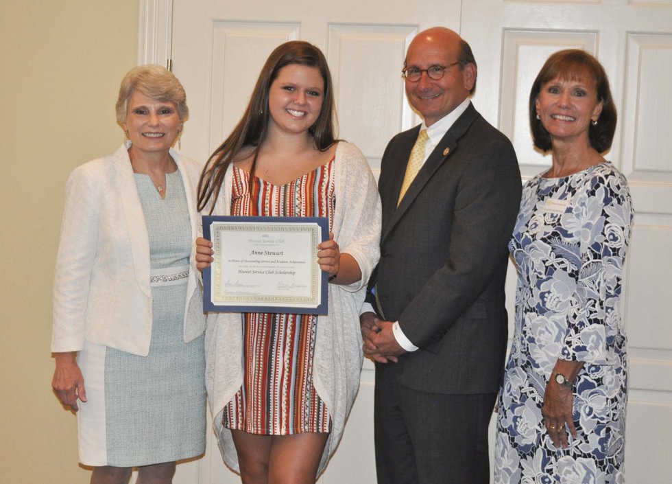 Hoover Service Club 2019 scholarships awards 12