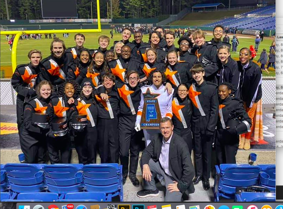 Hoover Band 7A State Champs