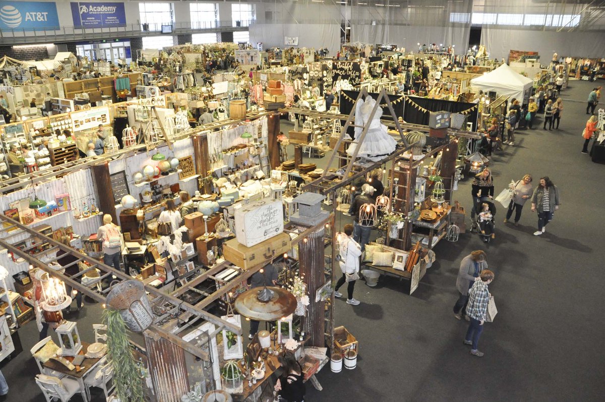 Vintage Market Days opens for threeday stint at Finley Center