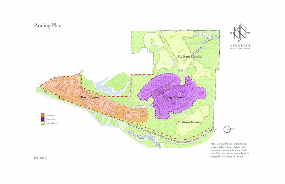 Lake Cyrus North zoning plan 9-11-20