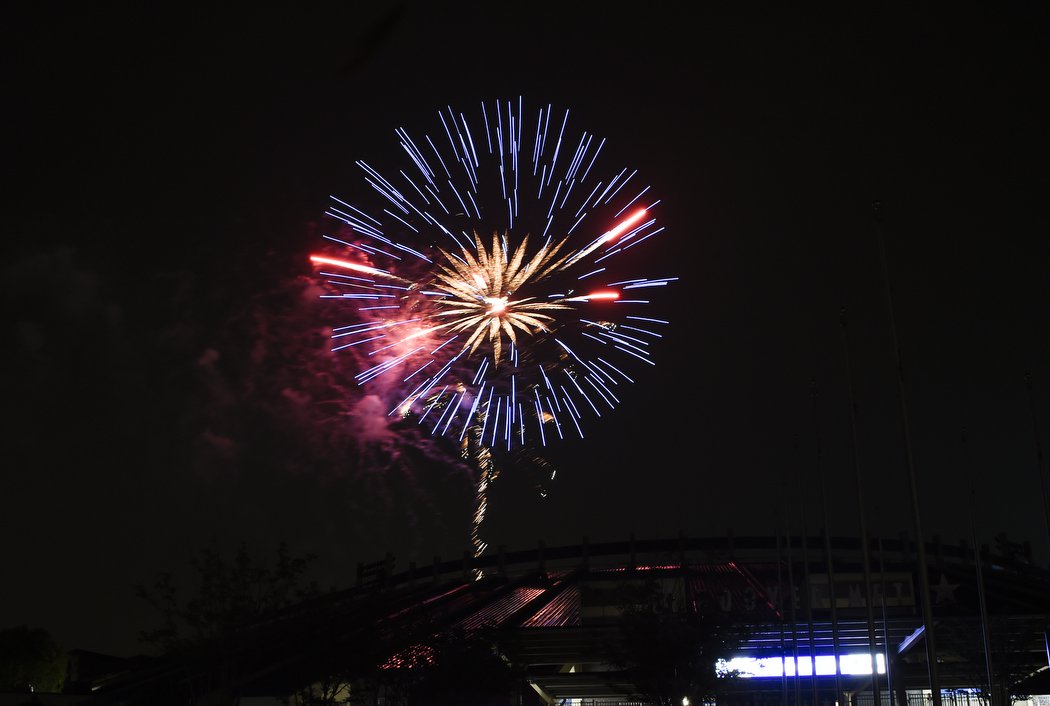 2023 Independence Day fireworks at the Hoover Met in photos