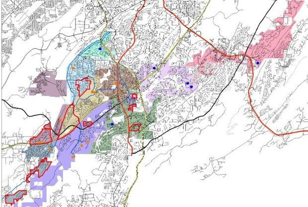 Hoover City Schools rezoning map August 2014.jpg