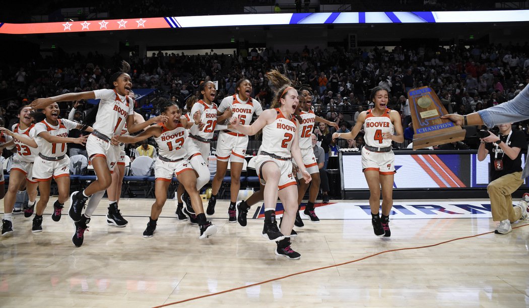 Hoover HS Lady Bucs Clinch 4th Consecutive State Title Led by Khloe Ford’s Double-Double
