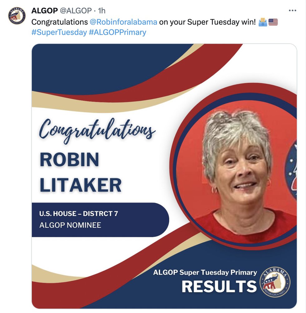 Robin Litaker AL GOP tweet.jpg
