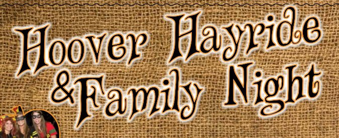 Hoover Hayride and Family Night 2015 flyer