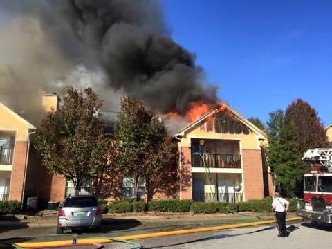 Fire destroys 20 apartments at The Park at Hoover complex in Rocky