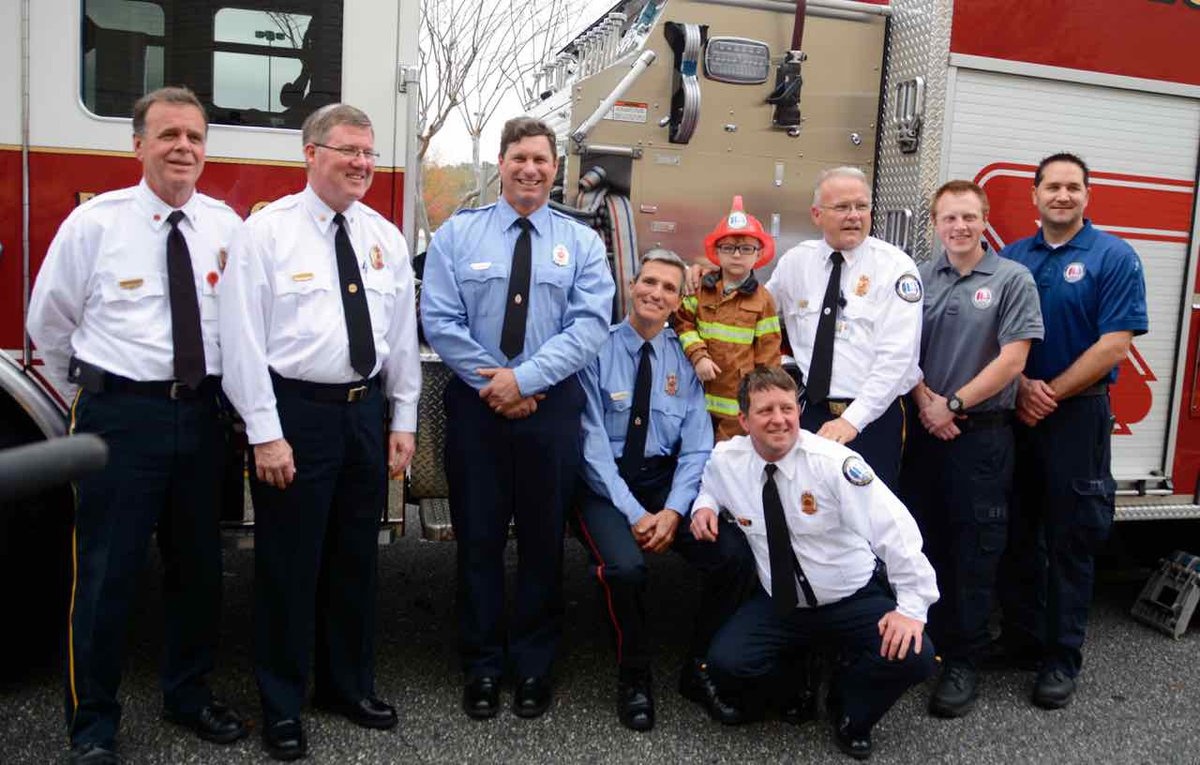 (Video) Hoover Fire Department helps grant young boy's wish to be a ...