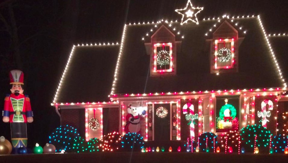 2015 Christmas lights in Hoover