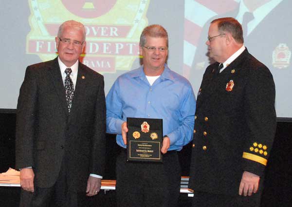 Hoover Fire Department awards Retiree Lt. Eric Bradley