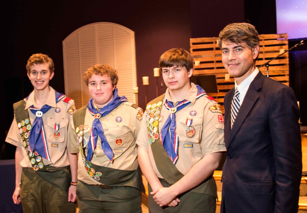 Eagle Scouts recognized by Rep. DeMarco