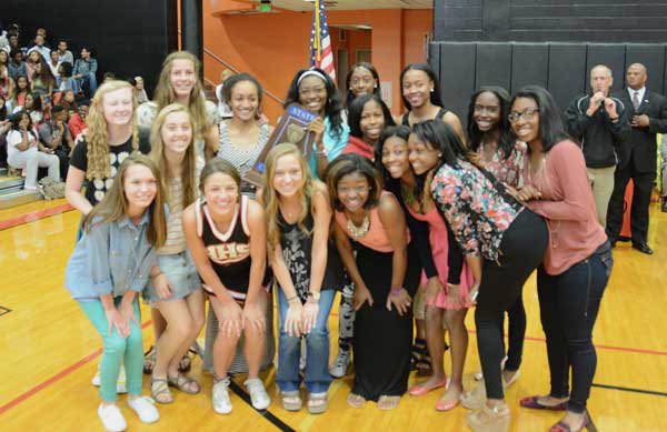 Hoover High celebrates 2013-2014 state titles Girls Track
