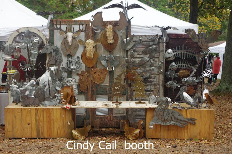 Bluff Park Art Show 2015 Cindy Cail booth