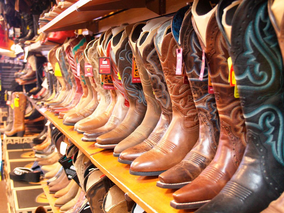 Boots at Stampede Western Wear